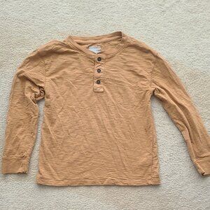 Boy's long sleeve Henley t-shirt